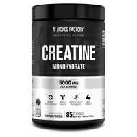 Thumbnail for Jacked Factory Creatine Monohydrate Powder 425g - 5g Daily Creatine Supplement for Men and Women, Vegan-Friendly, Third-Party Tested - 85 Servings, Unflavored