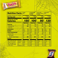 Thumbnail for SNICKERS, SKITTLES Gummies, TWIX & LIFE SAVERS Halloween Gummies Fun Size and Mini Chocolate Candy Variety Pack, Halloween Candy Individually Wrapped, 55 Ct Bulk Bag