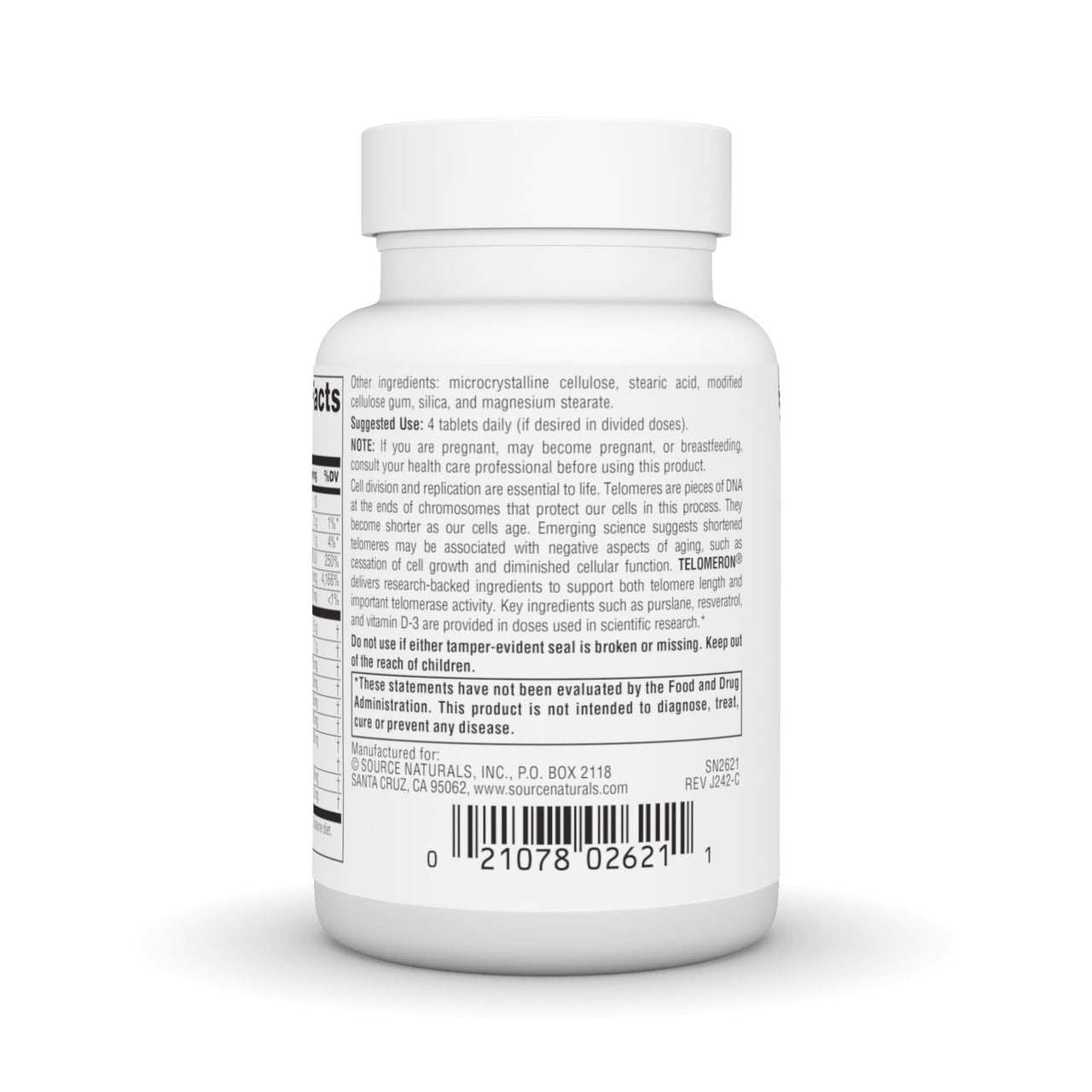 Source Naturals Telomeron - Telomer DNA Protection* - 30 Tablets