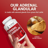 Thumbnail for Dr. Berg Adrenal Glandular - Hormone Balance Formula That Supports Healthy Adrenal Function - Adrenal Support Supplement - 60 Capsules