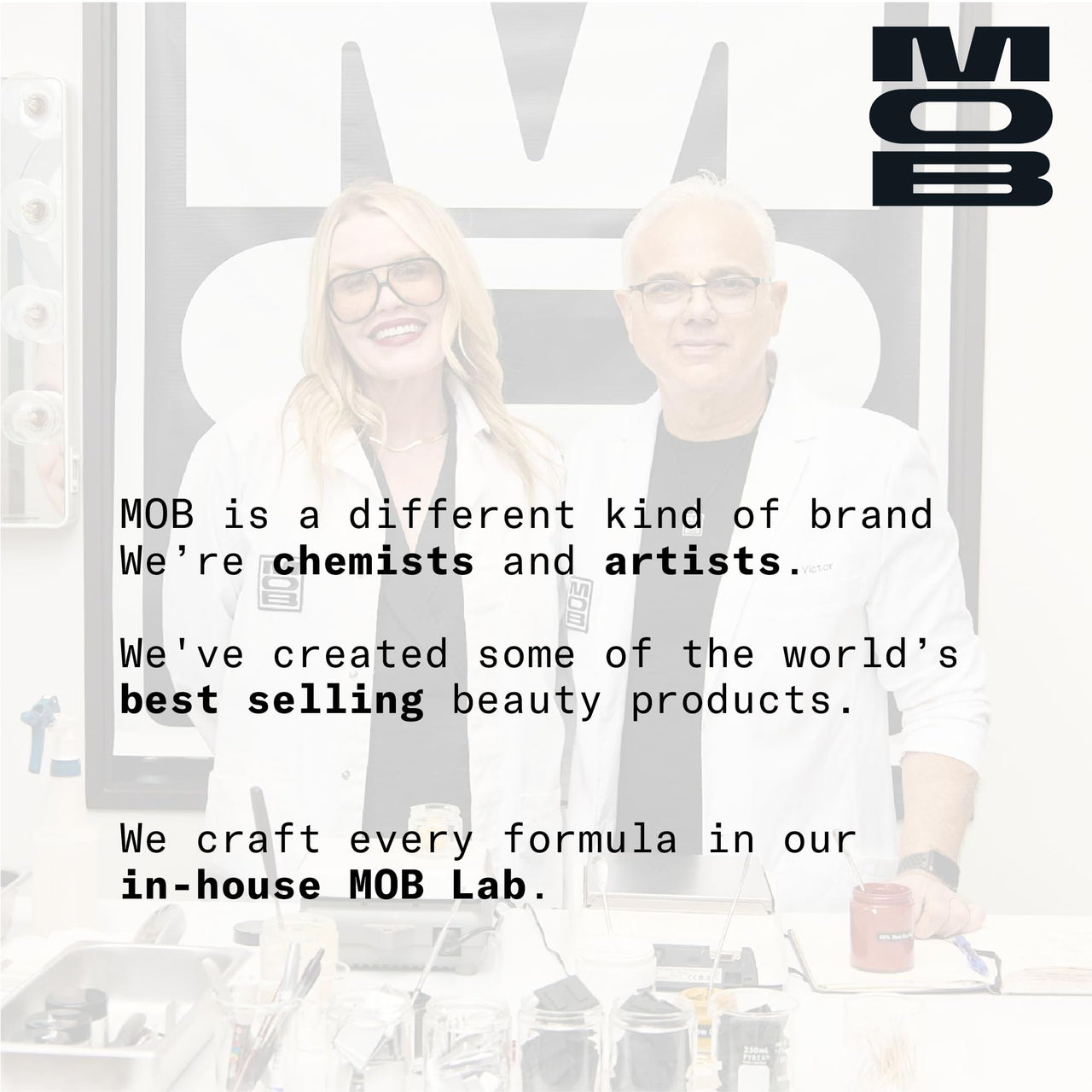 MOB Beauty Soft Matte Lipstick M144 – Muted Rose | Weightless, One-Swipe Color Infused with Skincare | Vegan, Silicone-Free, Cruelty-Free Formula in a Biodegradable Capsule