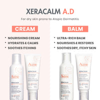 Thumbnail for Avène XeraCalm A.D Lipid-Replenishing Balm, Atopic Dermatitis, Eczema-Prone Skin, For dry, itchy Skin, Restore Skin Barrier, Infants, Children & Adults, No Preservatives, Fragrance-Free 6.7 Oz.