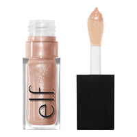 Thumbnail for e.l.f. Glow Reviver Lip Oil, Nourishing and Hydrating with High-Shine Glimmer Finish & Sheer Wash Of Color, Minty Scent, Non-Sticky, Vegan & Cruelty-free, Crystal Baller