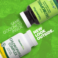 Thumbnail for NaturesPlus Chlorophyll Complex - 90 Capsules - 600 mg of Organic Alfalfa - Superfood Supplement & Antioxidant - Immune System Support, Boost Energy - Gluten Free - 45 Servings