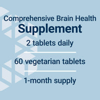 Thumbnail for Life Extension Cognitex® Elite, sage, Blueberry, ashwagandha, phosphatidylserine, vinpocetine, Attention, Focus, Mood & Memory, Gluten-Free, Non-GMO, Vegetarian, 60 Tablets