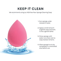 Thumbnail for AOA Studio Collection makeup Sponge Set Latex Free and High-definition Set of 6 makeup Wonder blender For Powder Cream and Liquid, Super Soft Wonder Beauty Cosmetic
