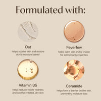 Thumbnail for Aveeno Calm + Restore Facial Moisturizer Face Cream for Redness Relief, Non-Comedogenic, Ceramide & Vitamin B5, Hydrating for Dry, Sensitive Skin, Hypoallergenic, Fragrance-Free, 1.7 oz