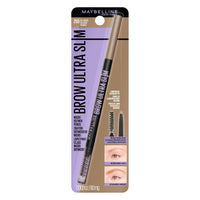 Thumbnail for Maybelline Express Brow Ultra Slim Eyebrow Makeup, Brow Pencil with Precision Tip and Spoolie for Defined Eyebrows, Blonde, 1 Count, Packaging May Vary