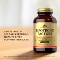 Thumbnail for Lipotropic Factors Solgar 100 Tabs