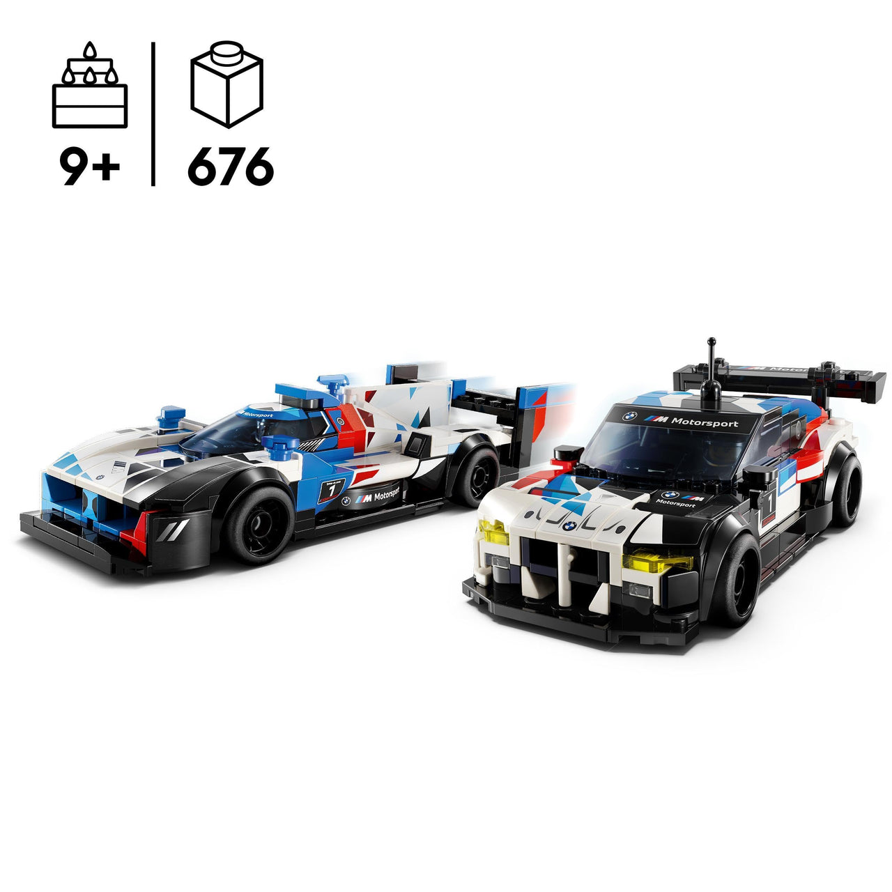 Lego Speed Champions BMW M4 GT3 & BMW M Hybrid Set 76922