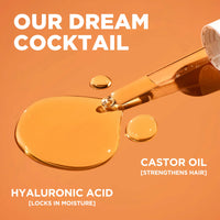 Thumbnail for L'Oreal Paris Elvive Dream Lengths Curls Non-Stop Dreamy Curls leave-in conditioner, Paraben-Free with Hyaluronic Acid and Castor Oil. Best for wavy hair to coily hair, 10.2 fl oz