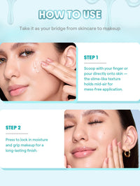 Thumbnail for SHEGLAM HydroSlime Primer Hydrating Oil Control Moisturizing Primer Gel Smooth Fine Lines Oil And Silicone for Face