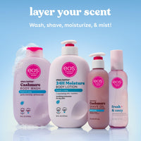 Thumbnail for eos Cashmere Shave Oil – Fresh & Cozy, Moisturizing Shave Oil with Shea Butter & Glycerin, Helps Prevents Irritation & Razor Burn, Vegan, 6 fl oz
