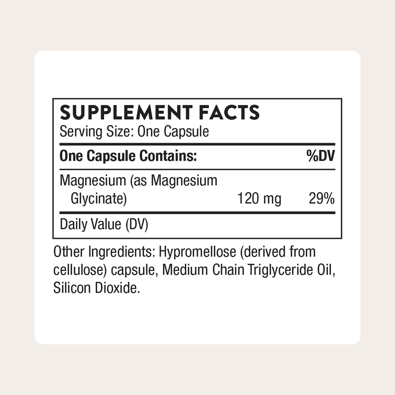THORNE - Magnesium Glycinate - Supports Restful Sleep, Muscle Relaxation, Heart Health & Metabolism* - Chelated Magnesium Capsules - Third-Party Certified - Gluten, Dairy & Soy-Free - 90 Servings
