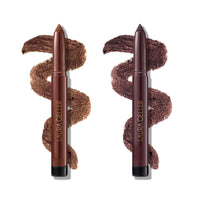 Thumbnail for LAURA GELLER NEW YORK Kajal Longwear Kohl Eyeliner Pencil Duo - Dark Brown & Smoky Amethyst - Caffeine and Vitamin E - Smooth & Blendable Liner - Built-In Sharpener