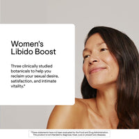 Thumbnail for THORNE - Women's Libido Boost - Supports Vaginal Moisture, Mood & Overall Sexual Wellness* - Libido Supplement with Damiana, Fenugreek & Shatavari Extracts - NSF Certified for Sport - 60 Capsules