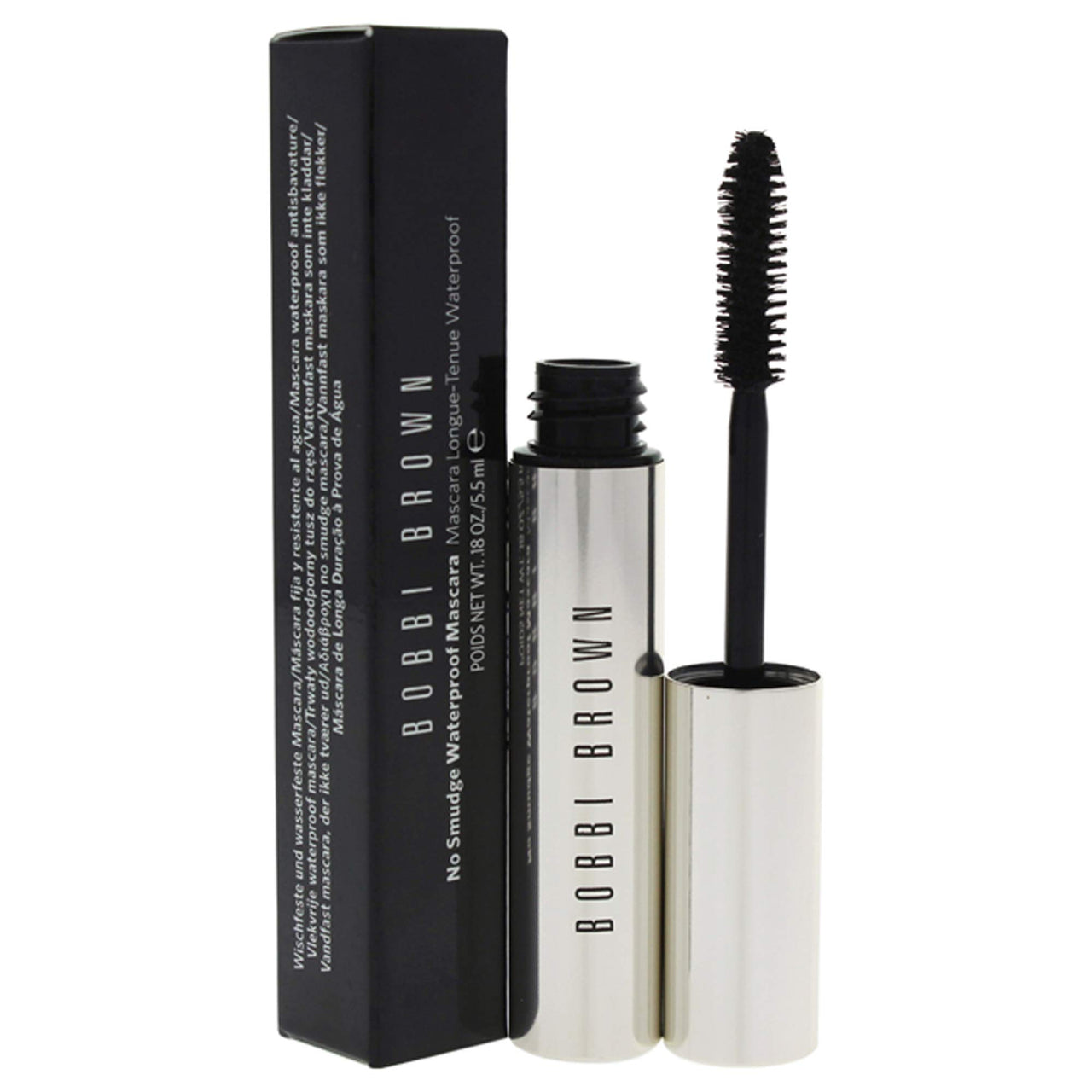 Bobbi Brown No Smudge Mascara (New Packaging), 01 Black, 0.18 Ounce