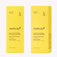 Thumbnail for medicube Kojic Acid Turmeric Overnight Wrapping Peel Off Mask – Brightens & Defends Against Skin Stress for a Clear, Glowing Complexion, Korean Skincare, 2.53 fl. oz.