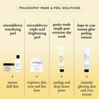 Thumbnail for philosophy purity made simple pore extractor mask 2.5 fl oz