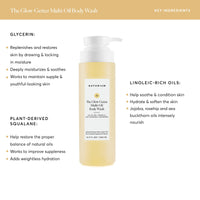 Thumbnail for Naturium The Glow Getter Multi-Oil Hydrating Body Wash, Gentle Cleanser, 16.9 oz