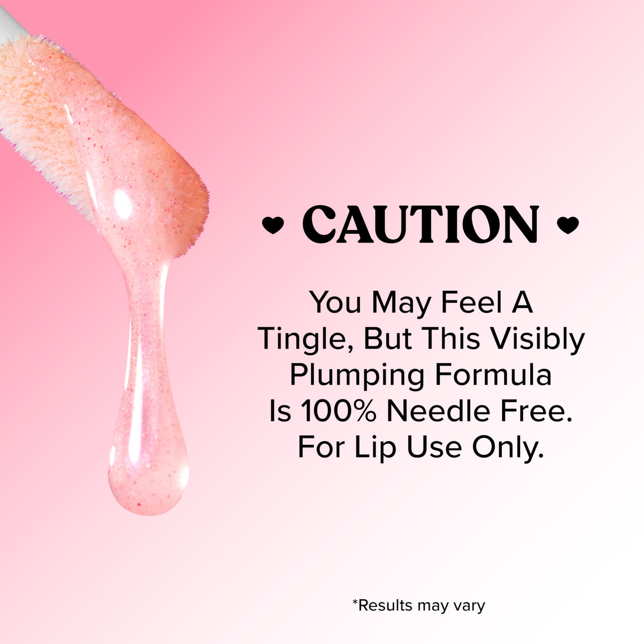 Too Faced Lip Injection Maximum Plump Extra Strength Lip Plumper Gloss | Hydrating, Volumizing, + Plumping, 0.14 Fl Oz, Wink Wink (Neon Pink Sparkle)