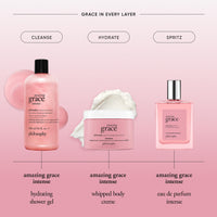 Thumbnail for philosophy amazing grace intense whipped body crème 8 fl oz