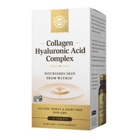 Thumbnail for Solgar Collagen Hyaluronic Acid Complex, 30 Tablets - Hydrolyzed Collagen Type 2 - Helps with Fine Lines & Wrinkles - Boosts Skin Collagen & Elasticity - Non-GMO, Gluten & Dairy Free - 30 Servings