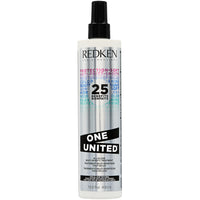 Thumbnail for Redken One United All-In-One Leave In Conditioner - Multi-Benefit Leave In Treatment For All Hair Types, Heat Protectant and Detangler Spray, Paraben-Free, 13.5 Fl Oz