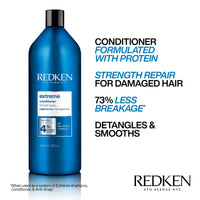 Thumbnail for Redken Extreme Conditioner | Anti-Breakage & Protection for Damaged Hair | Infused With Proteins | 33.8 Fl Oz