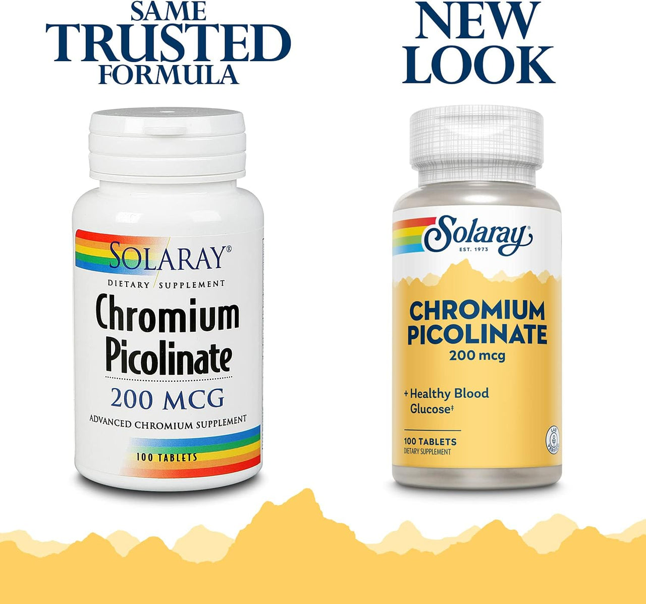 Solaray Chromium Picolinate 200 Mcg 100 Tabs