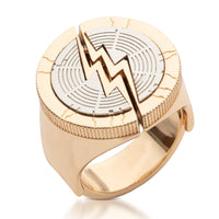 Thumbnail for SalesOne DC The Flash Movie Costume Ring Brass Prop Replica With Slide-Opening Function, Size 10 | Superhero Cosplay, Jewelry Accessories | Officially Licensed Collectible