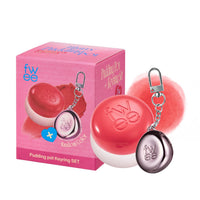 Thumbnail for fwee Blurry Pudding Pot + Keychain SET | Airbrushed Blush & Lip, Buildable Pigment, Long-lasting, Lightweight, Easy to Blend, Natural Soft Matte Finish Makeup – Boy (Bright Coral) | 0.17 oz