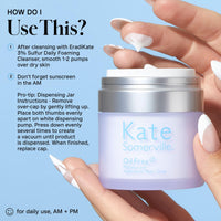 Thumbnail for Kate Somerville Oil Free Moisturizer – Clinically Formulated Face Cream for Oily Skin, Lightweight, and Hydrating Daily Oil Control, 1.7 Fl Oz