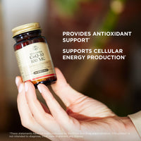 Thumbnail for Solgar Megasorb CoQ-10 100 mg - 30 Softgels - Enhanced Absorption - Non-GMO, Gluten Free, Dairy Free - 30 Servings