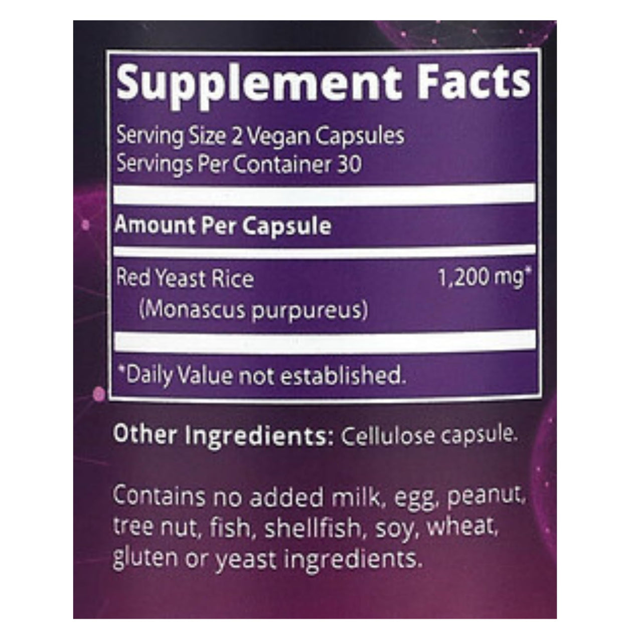 MRM Nutrition Red Yeast Rice Capsules - For Women & Men - 1,200mg Red Yeast Rice Per Serving, Whole Food Product for Heart Health & Lipid Metabolism, Gluten Free, Vegan - 30 Servings