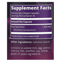 Thumbnail for MRM Nutrition Red Yeast Rice Capsules - For Women & Men - 1,200mg Red Yeast Rice Per Serving, Whole Food Product for Heart Health & Lipid Metabolism, Gluten Free, Vegan - 30 Servings