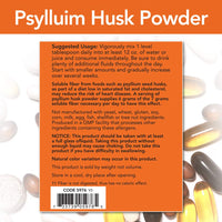 Thumbnail for NOW Psyllium Husk Powder, 12-Pound