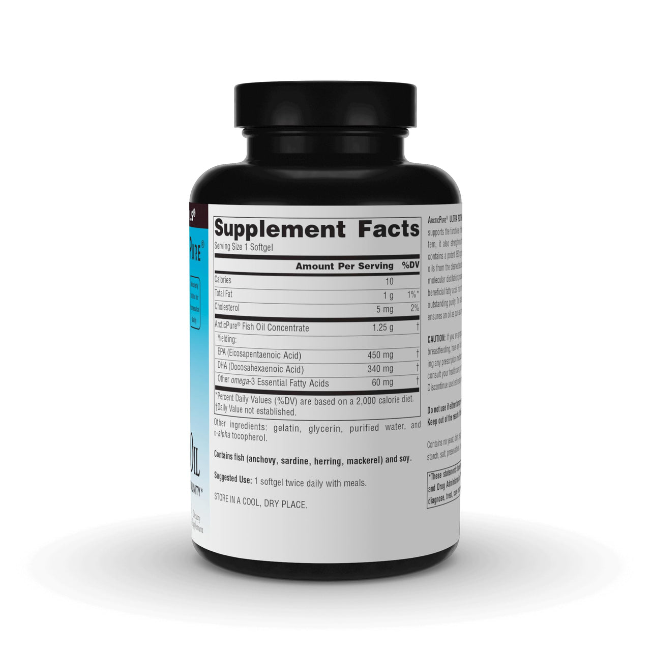 Source Naturals ArcticPure Ultra Potency 850 mg Omega-3 Fish Oil - 120 Softgels