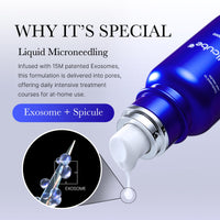 Thumbnail for medicube Exosome Shot Zero 7,500 PPM Spicule Facial Serum | Liquid Skin Booster Serum | Exosome, AHA+BHA+PHA | Pore Care, Dead Skin Cells, Skin Texture | Korean Skincare, 1.01 fl.oz