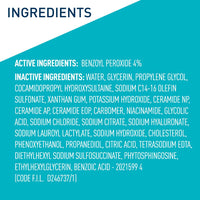 Thumbnail for CeraVe Acne Foaming Cream Cleanser, 4% Benzoyl Peroxide Face Wash With Hyaluronic Acid, Niacinamide & Ceramides, Gentle Daily Acne Treatment For Face