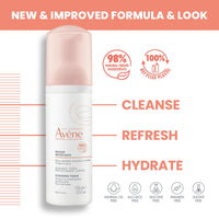 Thumbnail for Avène Cleansing Foam Face Wash, Soap-free, Sensitive Skin