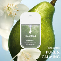Thumbnail for Touchland Power Mist Hydrating Hand Sanitizer Spray, BLOSSOM 5 Set (Lavender, Vanilla, Rainwater, Peach, Applelicious), 1 FL. OZ. Travel Size (Set of 5)