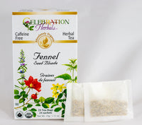 Thumbnail for CELEBRATION HERBALS Fennel Seed Blonde Tea Organic 24 Bag, 0.02 Pound