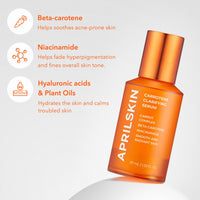 Thumbnail for APRILSKIN Carrotene Clarifying Facial Serum | Vegan, Non-comedogenic | Blemish Clear, Dark Spot Corrector | Korea Skincare | Oily Skin, Sensitive Skin, Bumpy Skin | 1.25 fl.oz
