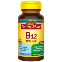 Thumbnail for Vitamin B12 1000 mcg Softgels, 150 Count Value Size