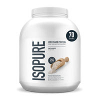 Thumbnail for Isopure Zero Carb 100% Pure Whey Isolate Protein Powder, Gluten-Free, with Vitamins, Unflavored, 25g Protein Per Serving, 4.5 Lbs, 70 Servings (Packaging May Vary)