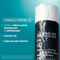 Thumbnail for Paulas Choice--SKIN PERFECTING 2% BHA Liquid Salicylic Acid Exfoliant--Facial Exfoliant for Blackheads, Enlarged Pores, Wrinkles & Fine Lines, 4 oz Bottle