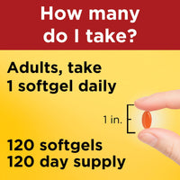 Thumbnail for Nature Made CoQ10 100mg Softgels, Dietary Supplement for Heart Health Support, 120 Softgels, 120 Day Supply