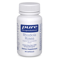 Thumbnail for Pure Encapsulations Rhodiola Rosea - for Occasional Stress, Endurance & Fatigue Relief* - with Adaptogens - Gluten Free & Vegan - 90 Capsules