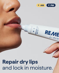Thumbnail for Remedy for Dry Lips | All-In-One Lip Treatment | Hydrating and Healing Lip Balm Ointment with Ceramides, Peptides, and Dimethicone | Repairs Dry, Cracked Lips | By Dermatologist Dr. Shah